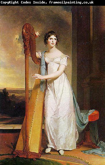 Thomas Sully Eliza Ridgely with a Harp